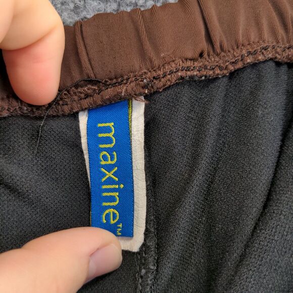 Maxine Womens Shorts Brown Size 16 Pull On Actual 31x2 Elastic Waist - Picture 11 of 13